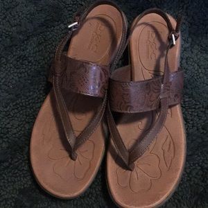 B.O.C Born of Concept Cute Leather Strap Sandals